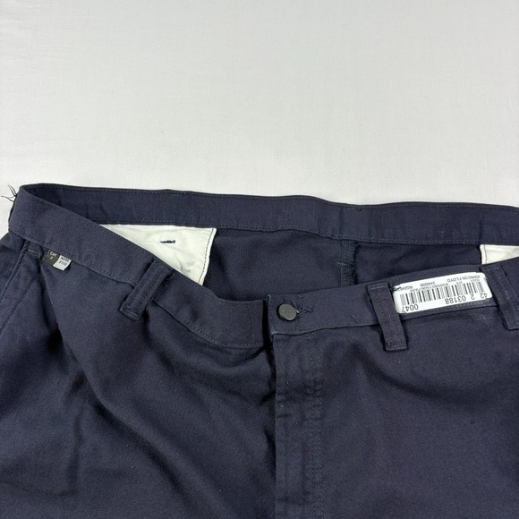 Carhartt FR Cargo Pants Mens 46x32 Blue Flame Resistant Workwear Outdoor - Picture 3 of 12